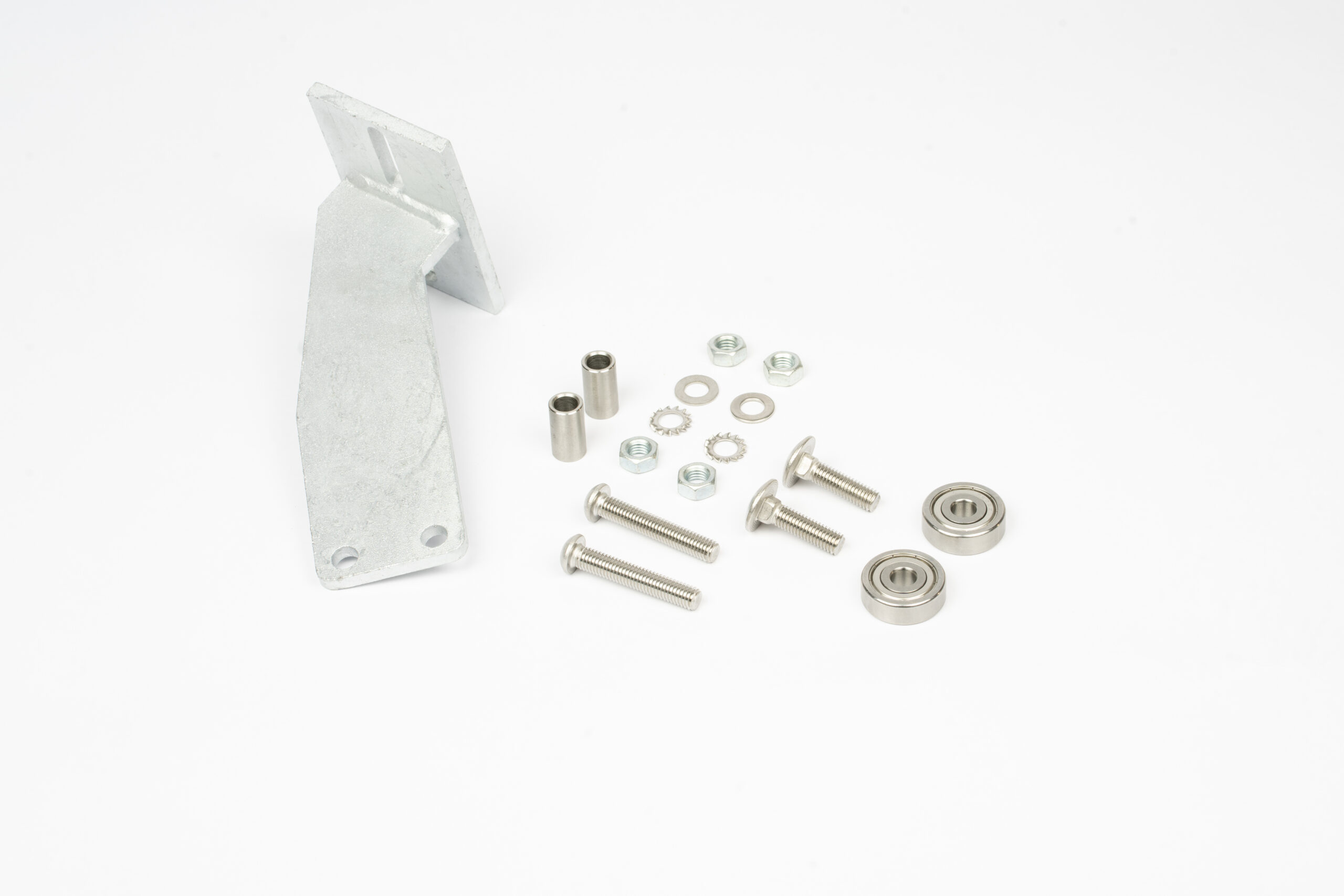 Set geleidewielhouder A-Liner: uitvoering verzinkt