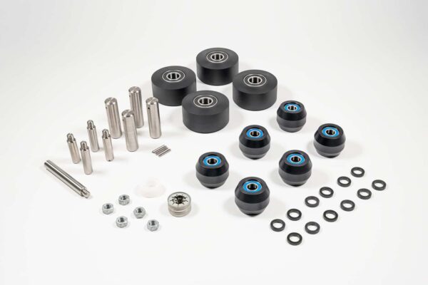 Set wielen/assen Octa-Liner exclusief bovengeleiding